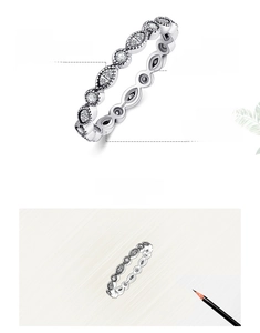 Detailed close-up of S925 sterling silver ring with marquise cubic zirconia and oxidized finish