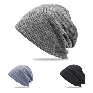 Berretto Beanie In Maglia Waffle Invernale Foderato In Pile Casual Spesso Caldo Per Uomo E Donna Ciclismo All'aperto