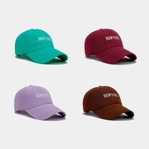 Cappello Da Baseball In Cotone Con Ricamo New York Regolabile Protezione Solare Cappello Sportivo Casual Unisex