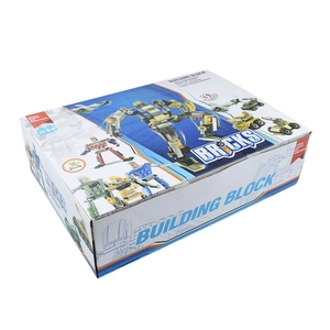 12-in-1 building blocks toy set for kids, transforming robot, tank and airplane models