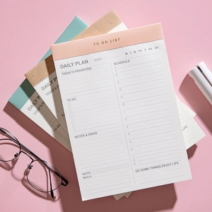 Magnetic Daily Planner Notepad Tear Off To Do List Pad Undated Schedule Habit Tracker For Fridge Home Office