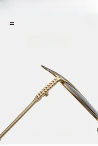 Detailed macro view of lightweight golden metal sunglasses hinges with elastic texture