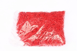 Wholesale bulk pack of red plastic chili pendants for DIY New Year hanging decorations