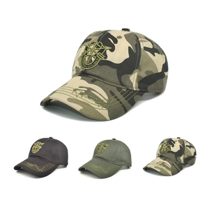 Herren Taktische Tarn Baseballkappe 100% Baumwolle Verstellbar Militär Outdoor Sonnenhut Mit Special Forces Stickerei Logo