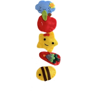 Süße Cartoon Filz Haarklammern Set für Damen und Kinder schöne Haarspaccessoires.