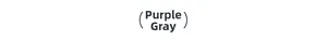 Detail text indicating the purple grey color variant for this flared yoga jumpsuit