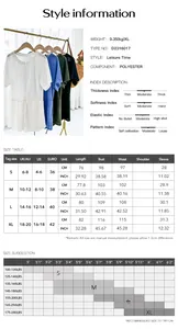 Detailed size guide and fabric specification chart for the casual short sleeve romper