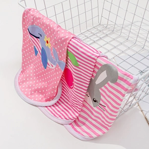 Cute cartoon cotton dog vests with whale cherry and rabbit patterns for summer