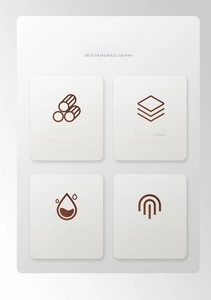Detail infographic of 304 stainless steel spoon showing thickened material and easy cleaning