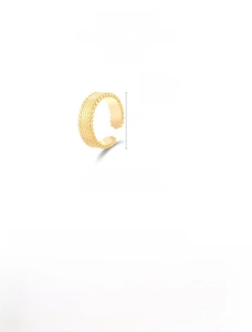 Detailed view showing product dimensions, weight 2.9g and 18k gold plated turquoise ring