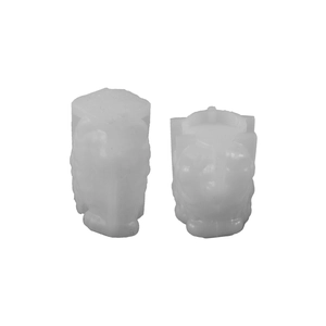 Juego de moldes de silicona de león 3D para velas aromáticas y artesanía de yeso DIY