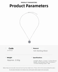 Detailed spec sheet for 925 sterling silver evil eye pendant with 18K gold plating
