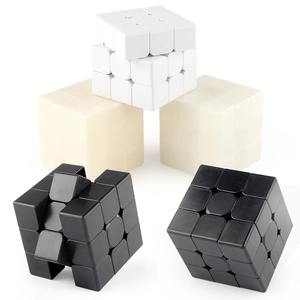 Professional 3x3x3 Magic Cube Speed Puzzle Smooth Rotation Matte Plastic Toy Brain Teaser Stress Relief For Kids Adults