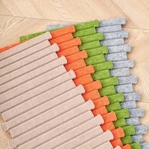 L-shaped cat scratcher felt replacement cores in tangerine and multi-color options