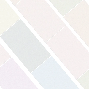 Macro view of pastel waterproof stickers in macaron shades for DIY phone card decoration