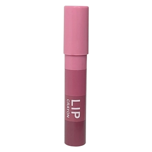 Velvet matte lip crayon in deep berry shade with pink cap on a clean white background