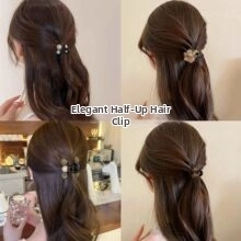 Detail van grappige voedselvormige haarspelden voor zijdelingse styling en haarfixatie