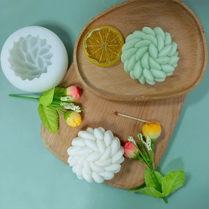 Moule en silicone fleur Sainte Anna pour bougies parfumées DIY et fabrication de savon