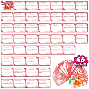 All About Family Communication Flashcards Educational Cognitive Cards For Toddlers Kids Parent-Child Interaction Conversation Starters