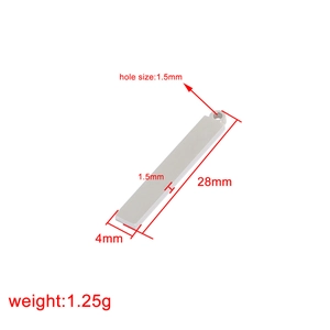 Polished silver stainless steel rectangular pendant with size and weight dimensions