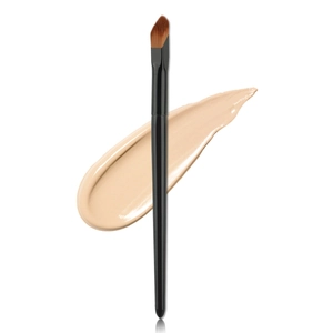 Angled Concealer Brush Small Axe Shape Synthetic Bristles Wood Handle Highlighter Nose Contouring Makeup Tool