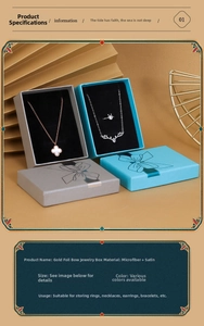 Detail of elegant bow jewelry boxes with microfiber lining and satin ribbon patterns