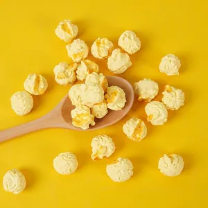 Realistic Simulation Popcorn Model Soft PVC Artificial Food Photography Prop Kitchen Decor Pretend Play Toy