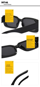 Detail view of reinforced hinges, anti-allergy nose pads and ergonomic curved temples