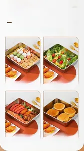 Macro view of polished square stainless steel food container for versatile kitchen storage