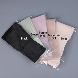 Five-pack set of breathable fingerless cooling sun sleeves in assorted pastel colors