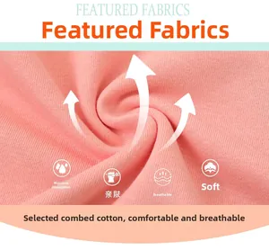 Close-up of pink combed cotton fabric showing breathable texture for kids sweatshirt
