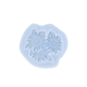 Sunflower silicone mold for chocolate mousse, baking and DIY resin candle crafts