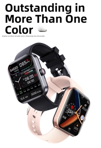 Detail of smart watch interface showing heart rate, steps, and calories monitoring