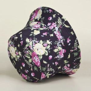 Wendbarer Fischerhut mit Rosenmuster für Damen, Sonnenschutz mit Blumenprint