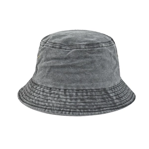 Cappello da Pescatore in Cotone Lavato Vintage per Donna Uomo Traspirante Protezione Solare Pieghevole Casual Viaggio