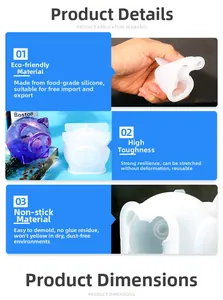 Macro detail of food-grade silicone pig mold showcasing flexibility and easy release
