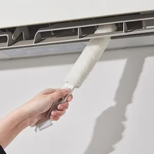 Cepillo de limpieza de fibra suave para ranuras de aire acondicionado y persianas
