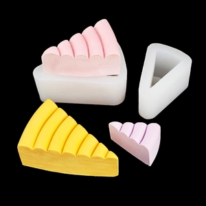 3D siliconen cakevorm voor doe-het-zelf kaarsen, zepen en chocolade ambachten