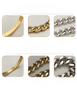 Detailed comparison of high polishing and hand polishing on stainless steel jewelry
