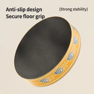Durable sisal cat scratching bowl with FISH FOOD pattern and non-slip bottom base