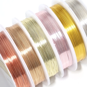 Tarnish Resistant Copper Wire For DIY Jewelry Making Beading Handmade Woven Craft Jewelry Findings Supplies