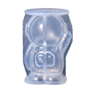 Astronaut shaped silicone mold for DIY ice cubes and chocolate baking crafts