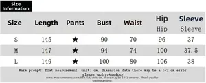 Detailed size chart with measurements for the satin print long dress in centimeters