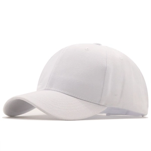 Detailed macro view of white cotton twill baseball cap with embroidered eyelets