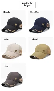 Multi-color mesh baseball caps with FARD SPORTCAP embroidery and breathable back