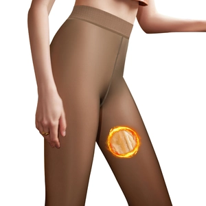 Detail der Thermo-Fleecefütterung in der hoch taillierten Winter-Leggings