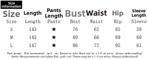 Detailed sizing chart for slim fit long sleeve maxi dress including bust and waist measurements