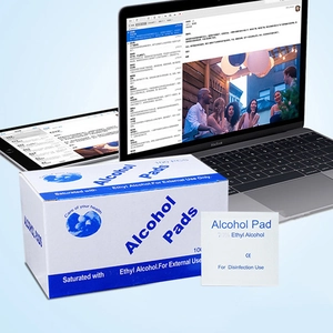 Alcohol Prep Pads 75 Percent Ethyl Alcohol Disinfecting Wipes Disposable Cleaning For Screen Phone Jewelry Sterile Individually Wrapped