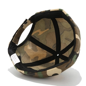 Fashion camouflage miki hat for men and women with adjustable six-panel design