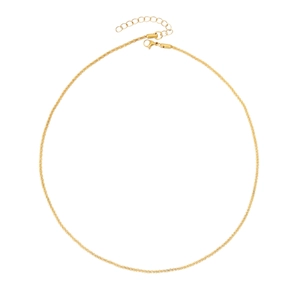 Elegant gold cauliflower chain necklace with lobster clasp and adjustable link for women